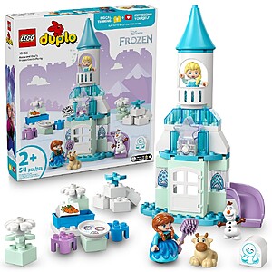 54-Pc LEGO Duplo Disney Anna and Elsa’s Frozen Castle Party (10455) $36.39 + Free Shipping