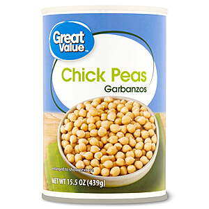 $8.82 FS Walmart+ (12 pack) Great Value Garbanzos Chick Peas, 15.5 oz