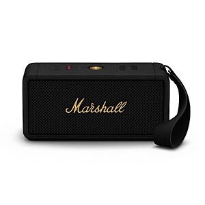 [Prime] Marshall Middleton Portable Bluetooth Speaker (Black & Brass) $149.99 + Free Shipping