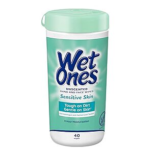 [SnS, AC] $1.89* | 40-Ct Wet Ones Unscented Hand and Face Wipes at Amazon