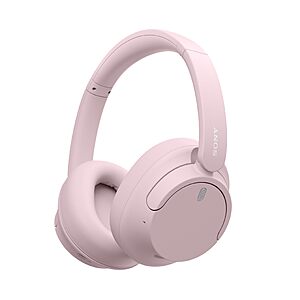 Sony WH-CH720N Wireless Noise Cancelling Over-Ear Headphones, Pink/White $88 + Free S&H at Amazon
