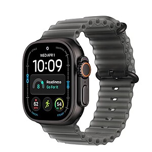 Costco Members - Apple Watch Ultra 4 (GPS + Cellular) 49mm Black Titanium Case with 5G and Satellite Communications (Size M/L), Various - $699.99