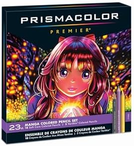 [SnS] $11.66 | 23-Pack Prismacolor Premier Colored Pencils, Manga Colors at Amazon