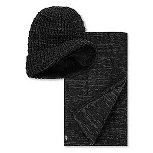 Men's Dockers® 2-pc. Heathered or Brushed Plaid Beanie & Scarf Set $5.5