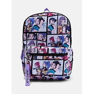 $7.34 Kids 17" Backpacks (KPop Demon Hunters, Nintendo, Hello Kitty, Bluey, Minecraft, Snoopy, Sonic and more)