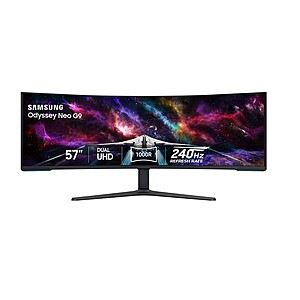 Costco Members - Samsung 57" Class Odyssey Neo G9 Series Dual UHD Curved Gaming Monitor + $120 Costco Shop Card - $1449.99