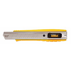 DeWALT 18mm Metal Body Snap-Off Utility Knife $7.25 + Free Shipping w/ Prime or on $35+