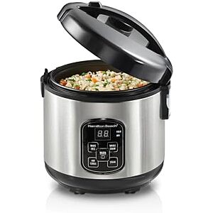 [Prime] $30.39* | Hamilton Beach Digital Programmable Rice Cooker & Food Steamer at Amazon