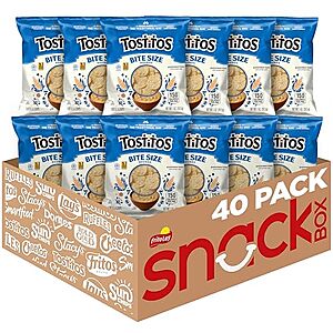 [SnS, AC] $13.30 | 40-Pack 1-Oz Tostitos Bitesize Rounds at Amazon
