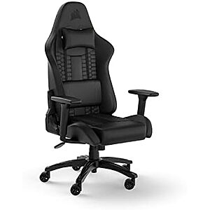 Corsair TC100 Relaxed Leatherette Gaming Chair w/ Lumbar & Memory Foam Neck Pillow $135 + Free S&H