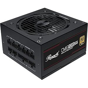 [AC] $99.99* | 1200W Rosewill CMG5 80+ Gold Full Modular ATX 3.1 Power Supply at Amazon