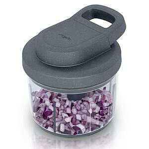 Zyliss Easy Pull Food Chopper & Manual Food Processor, Gray, Easy Pull 3.0 $20.82