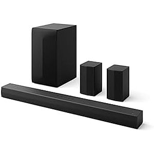 $249.99* | LG S6FTR 5.1 ch Home Theater Soundbar with Dolby Audio and Rear Speakers at Amazon