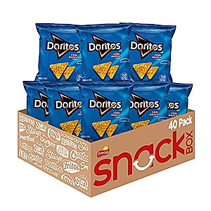 [SnS, AC] $13.30 | 40-Pack 1.75-Oz Doritos Flavored Tortilla Chips (Cool Ranch) at Amazon