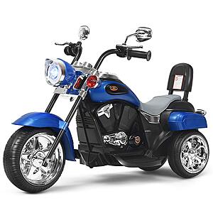 Costzon 6V Ride on Chopper Kids Motorcycle with Horn, Headlight (Blue) $69.99 + Free S&H at Amazon