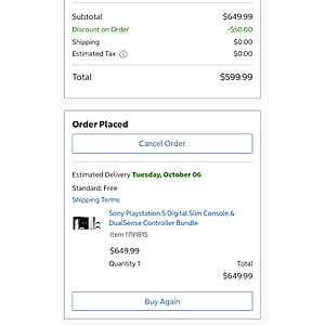 Select Costco members: PlayStation 5 Slim 1TB $599.99
