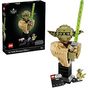 $28 | 399-Piece LEGO Star Wars - Yoda Bust (75438, 2026) at Amazon