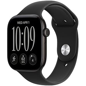 $499.99 | Apple Watch Series 12 GPS + Cellular 46mm Smartwatch at Amazon