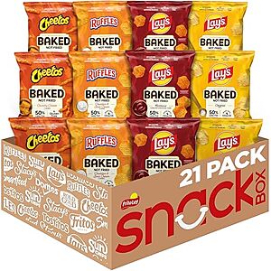 [SnS, AC] $8.86* | 21-Pack 0.875-Oz Frito Lay Baked Variety Pack at Amazon (42.2￠ each)
