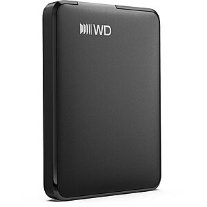 1TB WD Elements Portable Hard Drive for Windows, Mac and Compatible Devices - WDBDTV0010BBK-WESN for $90