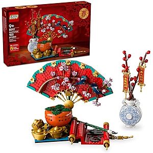 $54.09 | 1021-Piece LEGO Seasonal: Chinese Traditional Festival - Good Fortune (80117, 2025) at Amazon