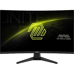 Refurb: MSI MAG 321CQF E18W 32" WQHD Curved Gaming Monitor 180Hz/0.5 ms HDR Ready $127.99