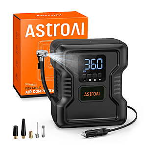 AstroAI 150 PSI Portable Tire Inflator $12.99 - Walmart