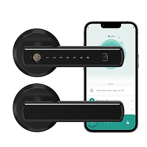 Viladepot Smart Lock Fingerprint Door Lock App Control Passcode Unlock Electronic Touchscreen Keypad $18.7 + Free Shipping