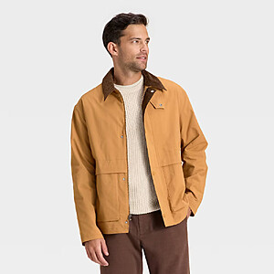 Goodfellow & Co Men's Field Jacket Full Zip Cotton $19.99