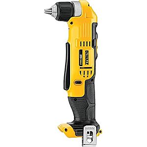 $99* | DEWALT DCD740B 20-Volt MAX Li-Ion Right Angle Drill (Tool Only) at Amazon