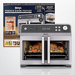 Ninja 10-in-1 20.3-Qt French Door Premier Air Fry Oven $169 + Free Shipping