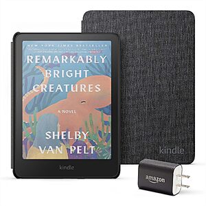 [Prime] Amazon Kindle Colorsoft 16GB Essentials Bundle w/ Fabric Cover & Power Adapter (3 Colors) $201.97 + Free Shipping