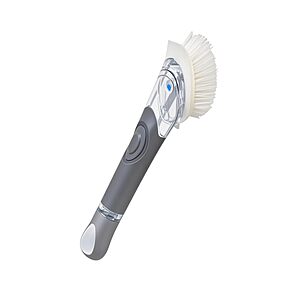 CELOX 9.5" Non-Scratch Dish Wand Scrubber w/ Soap Dispenser (Light Gray) $5.83 + Free Shipping w/ Prime or orders $35+
