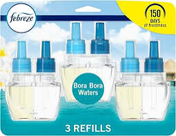 Select Accounts[S&S] Febreze, Odor-Fighting Fade Defy Plug Air Freshener Refill, Bora Bora,3 refills 0.87 Fl Oz $8.92