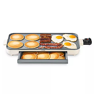 20" Dash Electric Griddle w/ Warming Tray $26.24 + Free Shipping