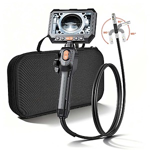 VEVOR 2-Way Dual-Lens Articulating Endoscope $55.39 + Free Shipping