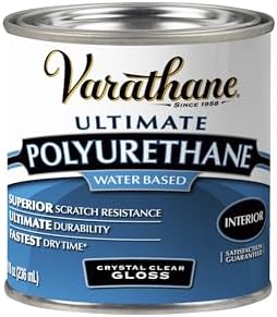 [AC] $7.19 | 8-Oz Varathane Water-Based Ultimate Polyurethane (Crystal Clear Gloss) at Amazon