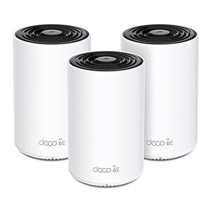 TP-Link Deco XE70 Pro AXE4900 Tri-Band WiFi 6E Mesh WiFi System, 3-Pack $209.98