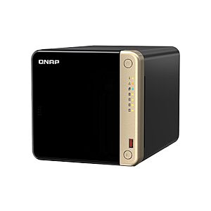 QNAP TS-464 4-Bay Desktop NAS w/ 8GB DDR4 RAM & Dual 2.5GbE $509 + Free Shipping