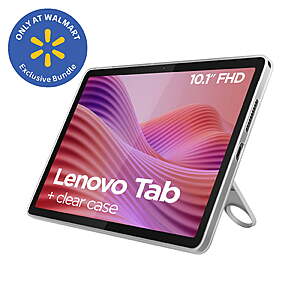 Lenovo Tab ZAEH0148US Tablet 10.1 Inch FHD MediaTek Helio G85 4G 128GB WiFi 5 Android 14, Luna Grey $179