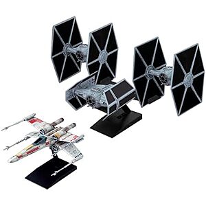 Prime: Bandai Hobby: Star Wars: A New Hope #20 Trench Run Set Vehicle Model Kit $14 + Free S&H