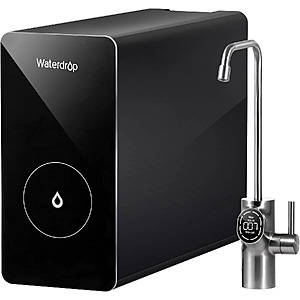 (Refurbished) Waterdrop D6 600 GPD Under Sink Reverse Osmosis Water Filter System $159.20 + Free Shipping