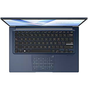 ASUS Vivobook X1404 14" FHD Laptop, Intel Core i3-1315U, 8GB RAM, 128GB SSD, Windows 11 Home, Blue $349