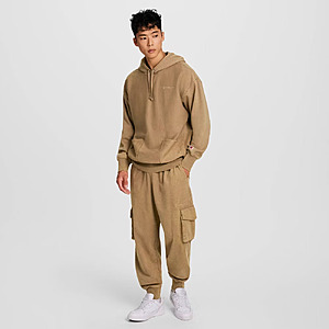 Champion Men's Washed Hoodie Hooded Sweatshirt Fleece Ribbed Knit Long Sleeve $17.59 + FS $17.49