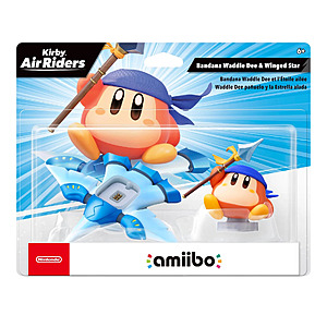 Nintendo Amiibo Bandana Waddle Dee & Winged Star (KirbyAir Riders Series) - $25.59 or less + FS