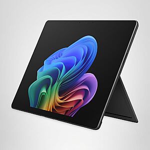 Microsoft Surface Pro (2026), 13-inch 2-in-1 Laptop, Qualcomm Snapdragon X2 Elite Processor, Touchscreen OLED Display, 16GB RAM, 1TB SSD, Win 11 Copilot+ AI, Black $1649.99