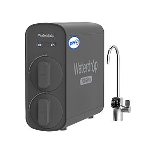Waterdrop G5P700A-PRO Alkaline Mineral pH+ 700 GPD 2:1 RO System w/ Faucet $304, G5P700A $261.70 + Free Shipping