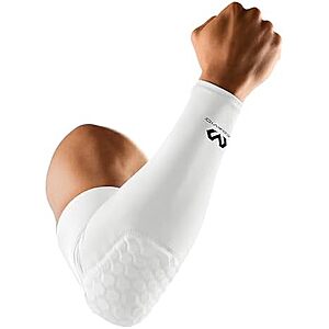[AC] $6.30 | McDavid HEX Shooter Arm Sleeve Single Padded Compression Sleeve Basketball Football Sports Protection at Amazon