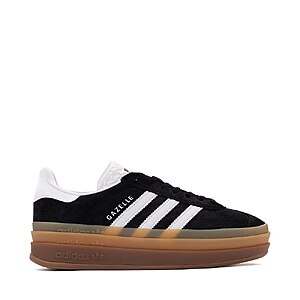adidas Women's Gazelle Bold Athletic Shoe (Core Black/Cloud White) $49.98 + Free Shipping