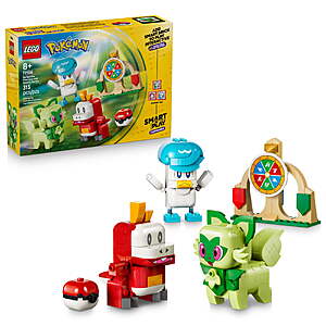$27.97: $5.50 Walmart Cash + LEGO Pokémon SMART Play: Sprigatito, Fuecoco and Quaxly Battle - 72158